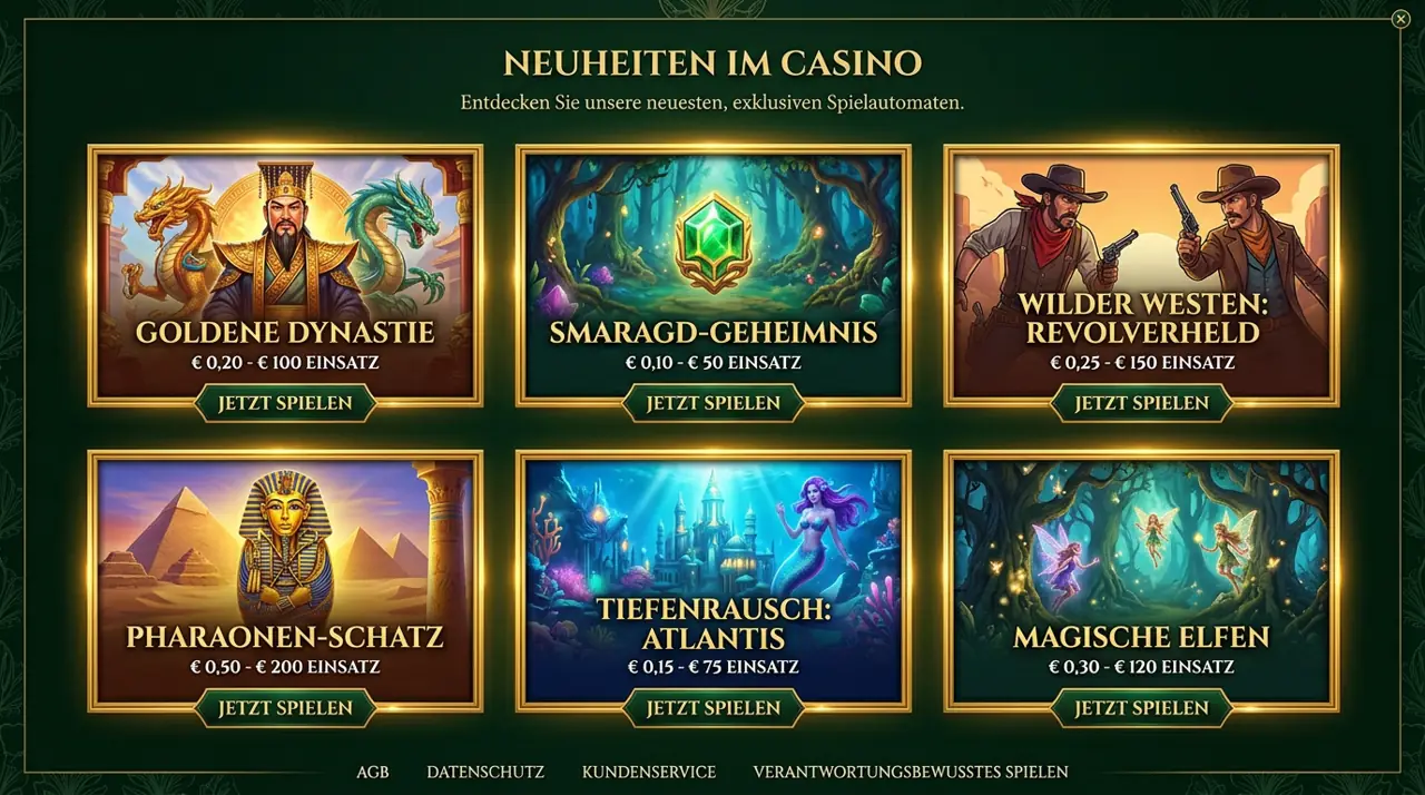Neue & Exklusive Titel im Allyspin